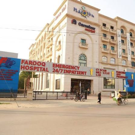 Farooq Hospital DHA slide 1